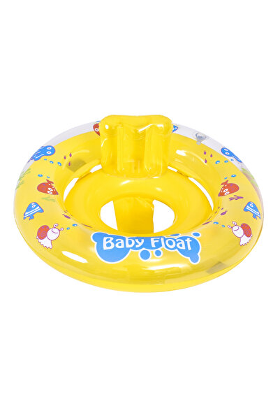 Jilong Baby Pool Float, Inflatable Ring with Safety Seat, Ages 49827 Months