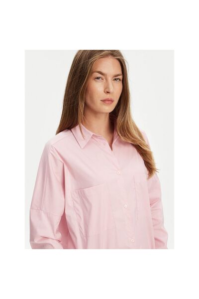 United Colors of Benetton Cămașă de damă 54KXDQ0B2 Roz
