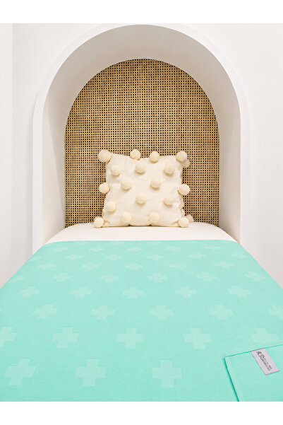 Blue Burgeon %100 Bambu Müslin Bebek Battaniyesi 120x120 cm Yenidoğan Çok Amaçlı