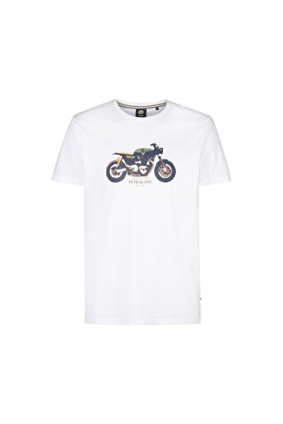 Petrol Industries Tricou bărbătesc M-1050-TSR671 Alb