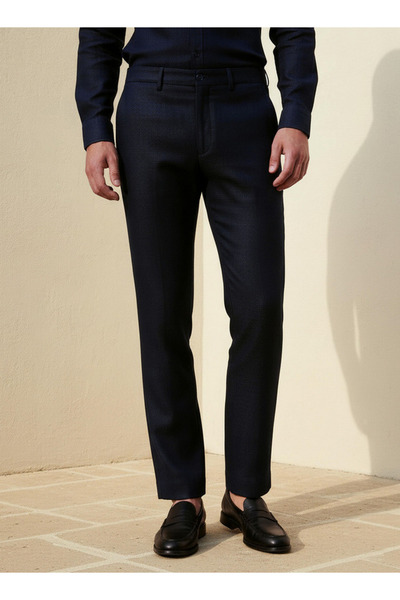 FAV HERRINGBONE LINEN SUIT TROUSER