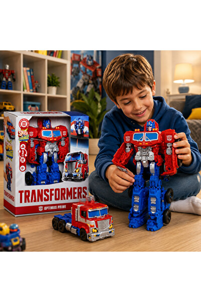 Cici Oyuncak Transformers Optimus Prime Smash Changer Dönüşebilen Robot Oyunc...