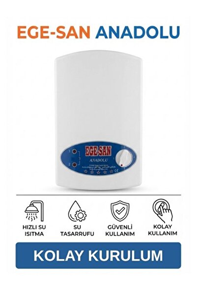 Egesan Elektrikli Şofben (Anadolu) - Kurulum Yönlendirmesi