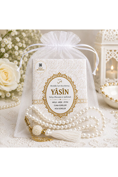 YAVUZ TRED HOME 50 Adet Tesbih ve Yasin Kitabı Seti | Hac Umre Çeyiz Mevlüt H...