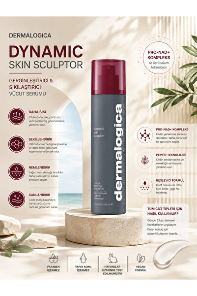 Dermalogica Vücut Görünümünü Anında ve Zamanla Sıkılaştırır, Sarkmaları Azalt...