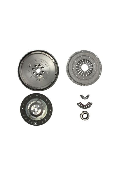 VALEO Kit Set de Ambreiaj cu Rulment si Volant cu Masa Dubla (cu Capac Ambrei...