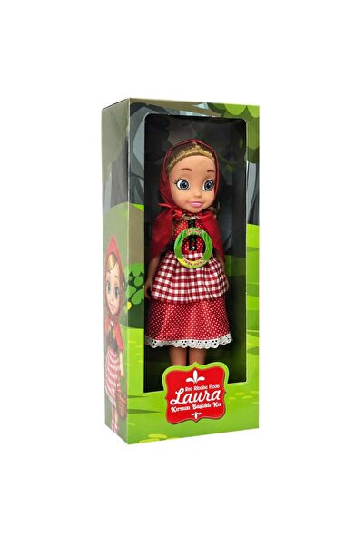 FELİTE Laura Büyük Boy Kırmızı Başlıklı Kız Bebek Oyuncak ( SESLİ ) ( CE ONAY...