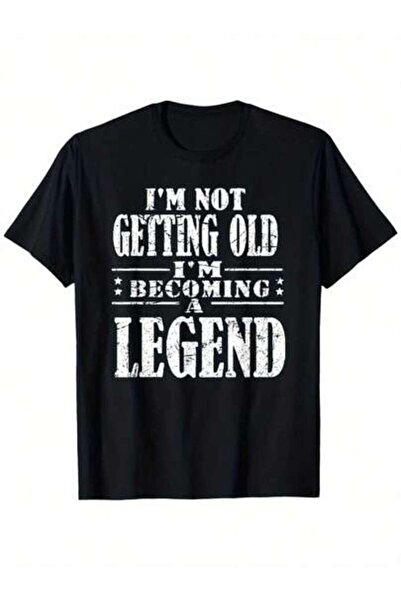 45 BPM Not Getting Old I'M Becoming A Legend T-Shirt, Fashionable Short-Sleev...