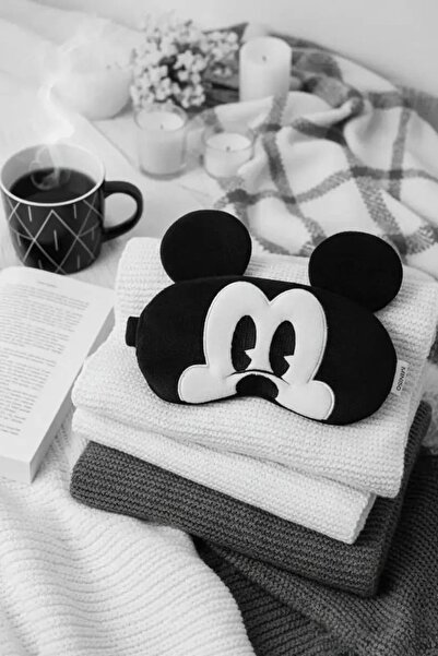 Disney Lisanslı Mickey Mouse Mickey Yüzlü Uyku Gözlüğü 19 Cm – Yumuşak Dokulu...