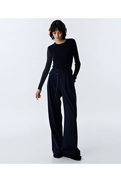 Twist KORDONLU WIDE LEG PANTOLON
