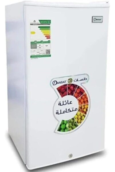 Dansat ثلاجة DAN140SR بباب واحد، سعة 83 لتر، لون أبيض