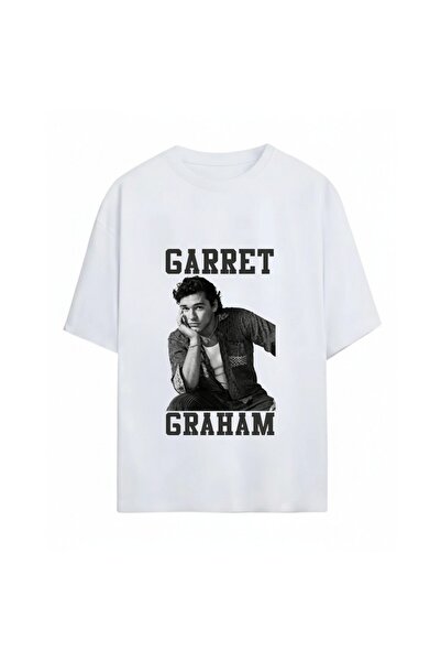 SVART WEAR Tricou Garret Graham Off Campus unisex supradimensionat, 100% bumbac
