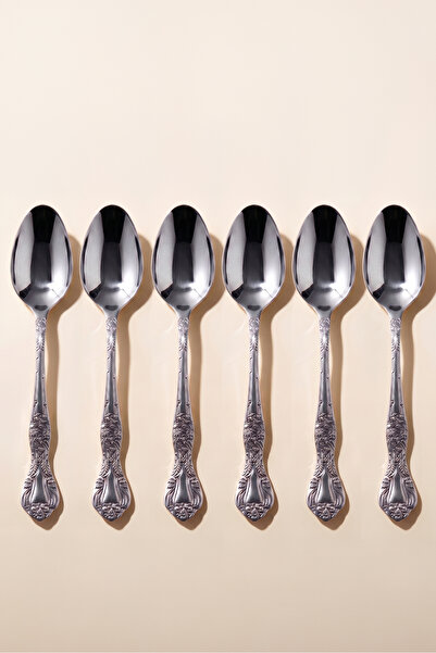 Perotti Victoria Set of 6 Stainless Steel Table Spoons