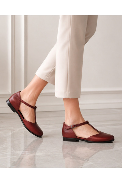 Lo Mejor Shoes İda %100 Deri El yapımı Kadın Ayakkabı