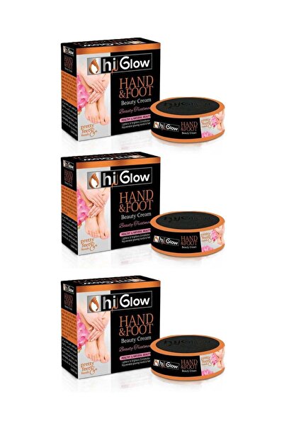 Higlow Hi Glow Hand & Foot Beauty Cream - Pack of 3