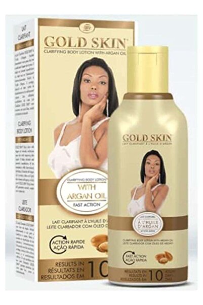 gold skin Clarifying Body Lotion with Argan Oil, 250ml
