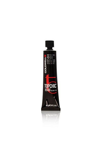 GOLDWELL TopChic, Vopsea de păr permanentă, 10GB Sahara Pastel Beige Blonde, ...