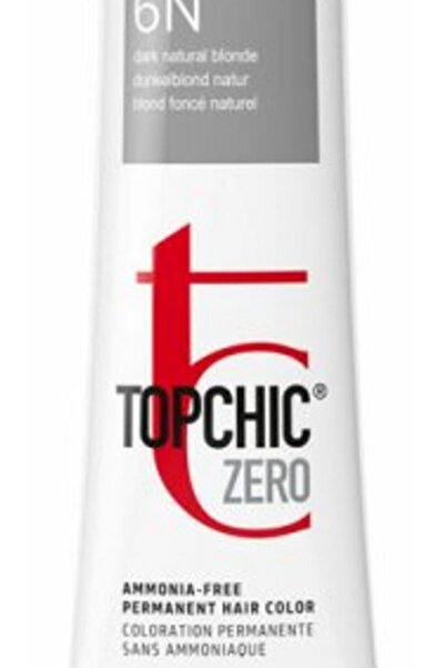 GOLDWELL TopChic Zero, Vopsea de păr permanentă, 6N Blond închis, 60 ml
