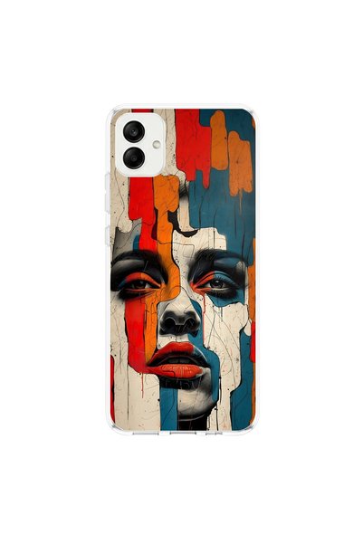PPKin Samsung Galaxy A05 Compatible Table 7 Design Transparent Case