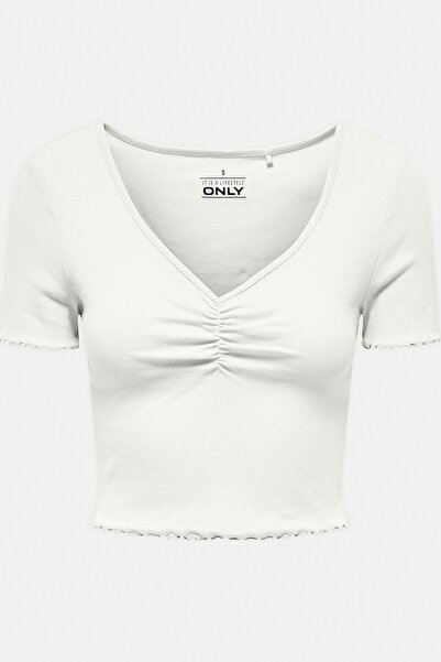ONLY Tricou de damă 15311919 Alb