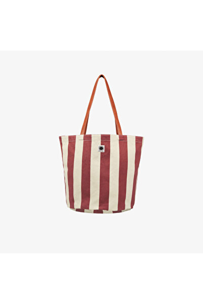 Quiksilver Women's Red Bofield Tote Shoulder Bag Eqwbt03043-Rqz0