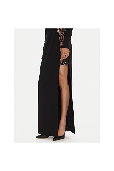 Just Cavalli Γυναικείο Βραδινό Φόρεμα 79PAO919 N0587 Μαύρο