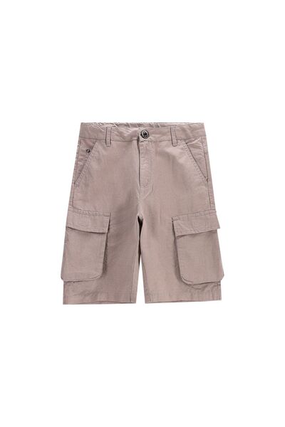 Coccodrillo Pantaloni scurți din material textil pentru băieți WC5119501WBJ Bej
