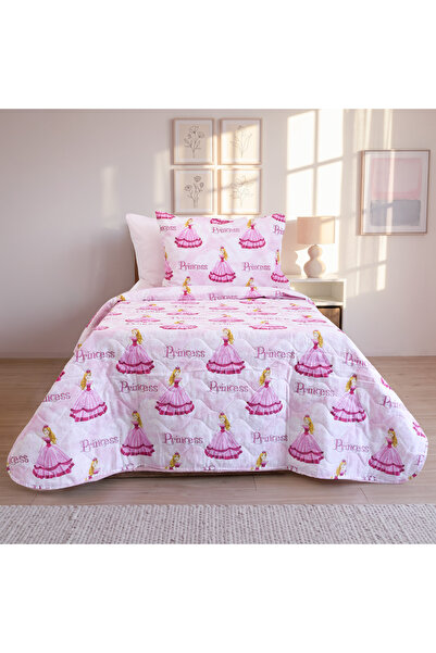 Arma Concept Cuvertură de pat multifuncțională cu model floral, matlasată + 2...