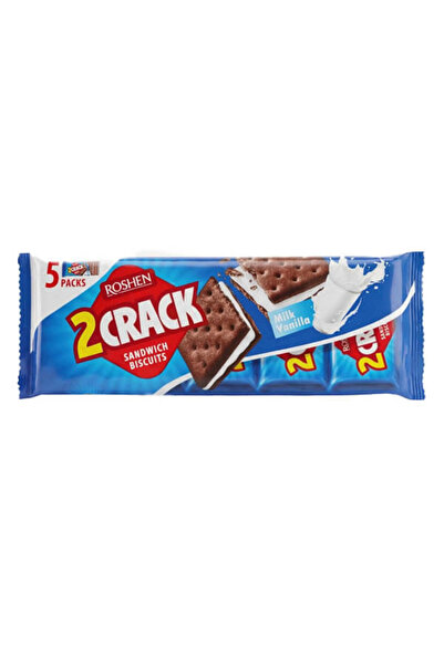 Roshen 2 CRACK ΜΠΙΣΚΟΤΑ 190gr - (ΓΑΛΑ - ΒΑΝΙΛΙΑ)