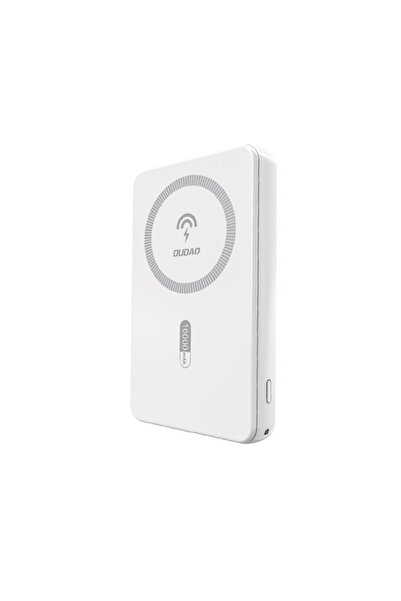 DUDAO K14S Power Bank Magnetic Wireless 5000mAh 20W USB-C USB-A Alb