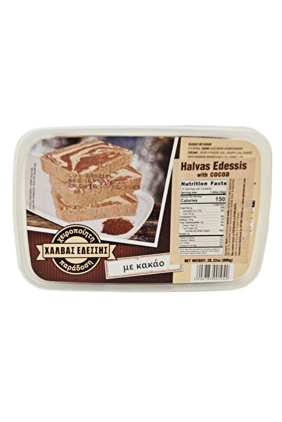 OEM ΕΔΕΣΣΗΣ ΧΑΛΒΑΣ ΚΑΚΑΟ 800gr. - (ΤΑΠΕΡ)