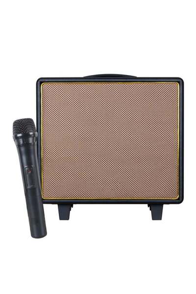 SHILE GT-10 El Mikrofonlu USB/SD/BT Taşınabilir Hoparlör