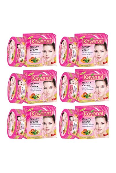 KAYENAT Beauty Cream With Aloe Vera, Avocado, Papaya And Lycopene - Pack of 6