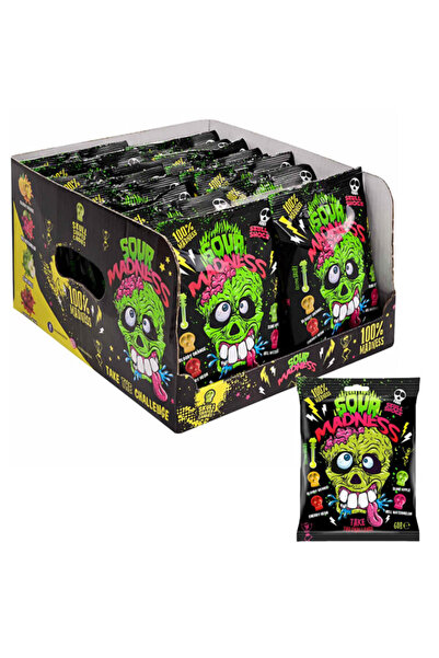 Halloween SOUR MADNESS ΚΑΡΑΜΕΛΕΣ 60gr.
