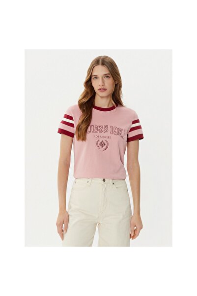 Guess Tricou de damă V5RI00KA260 Roz