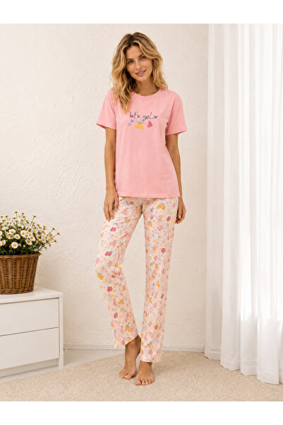 Pijamoni kısa kollu pijama takımı
