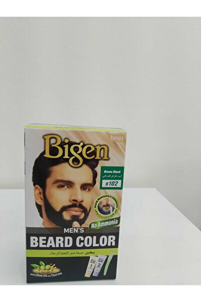 Bigen Beard صبغه دقن بيجن لونها اسود مائل الي البني