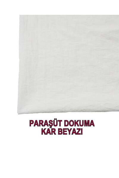 Kumaş Parça White Parachute Fabric Width: 130