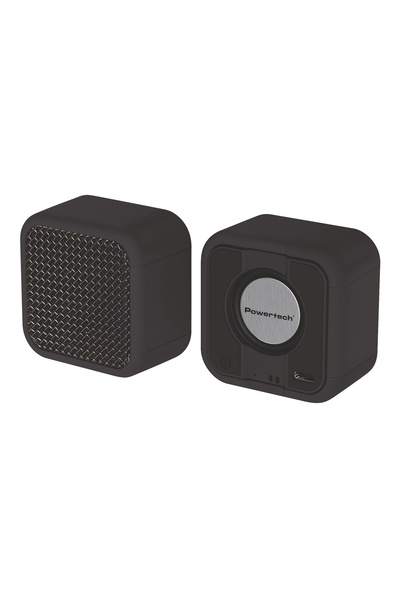 POWERTECH μίνι φορητό ηχείο PT-1626, μαγνητικό, 5W, Bluetooth, 400mAh, μαύρο