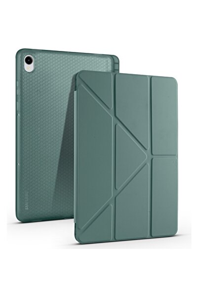 TUROTTO Galaxy Tab S11 X730 İle Uyumlu Katlanır Yatay ve Dikey Standlı Kalem ...