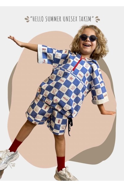Hello Summer Unisex Takım | Zkids
