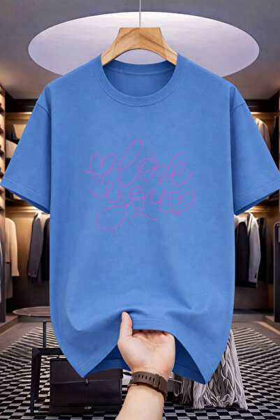 Pink Sky Premium Oversize T-Shirt 100% Cotton Unisex Comfortable Fit Trending...