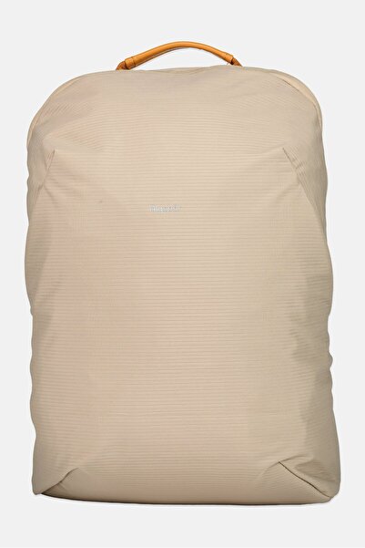 Algspar Men Brand Logo Backpack, Khaki