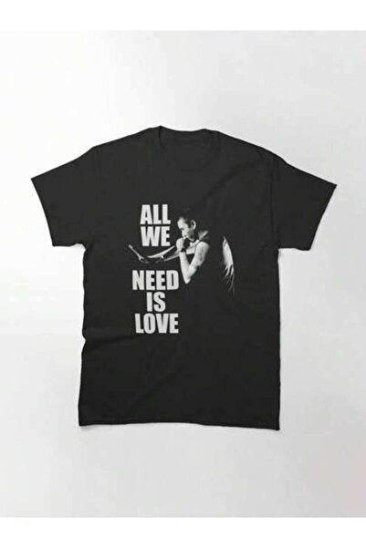 799 تي شيرت أساسي مطبوع عليه All We Need Is Love، تي شيرت للجنسين مصنوع من ال...