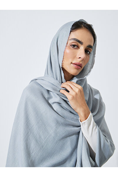 Amirah By Styli Cotton Like Fabric Slight Texture Hijab
