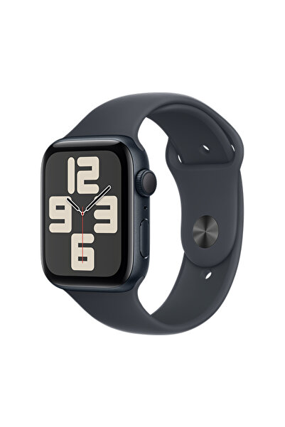Apple Watch Watch SE2 (2024) GPS 44mm Κάσα Αλουμινίου Midnight με Αθλητικό Λο...