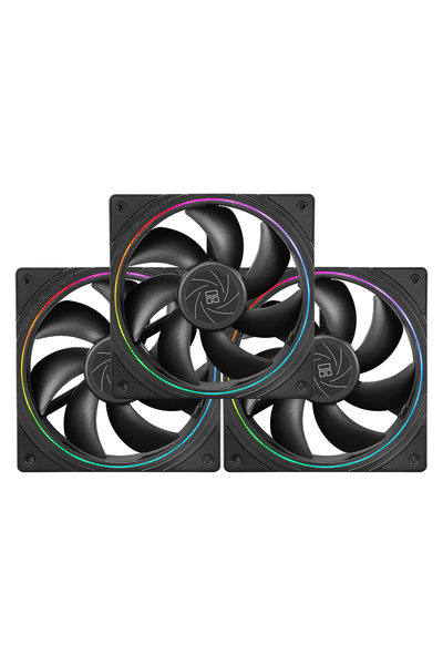 ThermalRight Set 3 ventilatoare „TL-S12”, 120mm, 1500 RPM, Rulment S-FDB, 47....