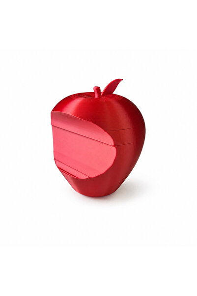 DoBi3D Elma Dekoratif Obje 10 cm 3D Baskı Masaüstü Süs Biblo Elma Figürü Ev O...