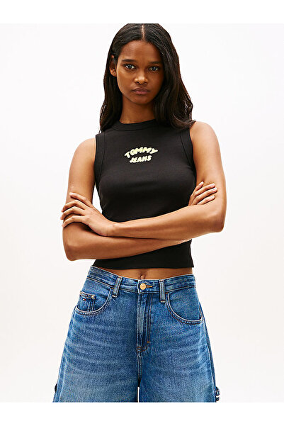 Tommy Hilfiger Kadın TJW Slim Fit Bubble Tank Top