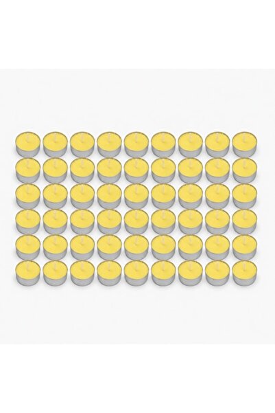 SHOPIENS Set de 50 de lumânări cu citronella împotriva țânțarilor, 2x4cm, cu ...